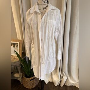 Classic White Men's Shirt